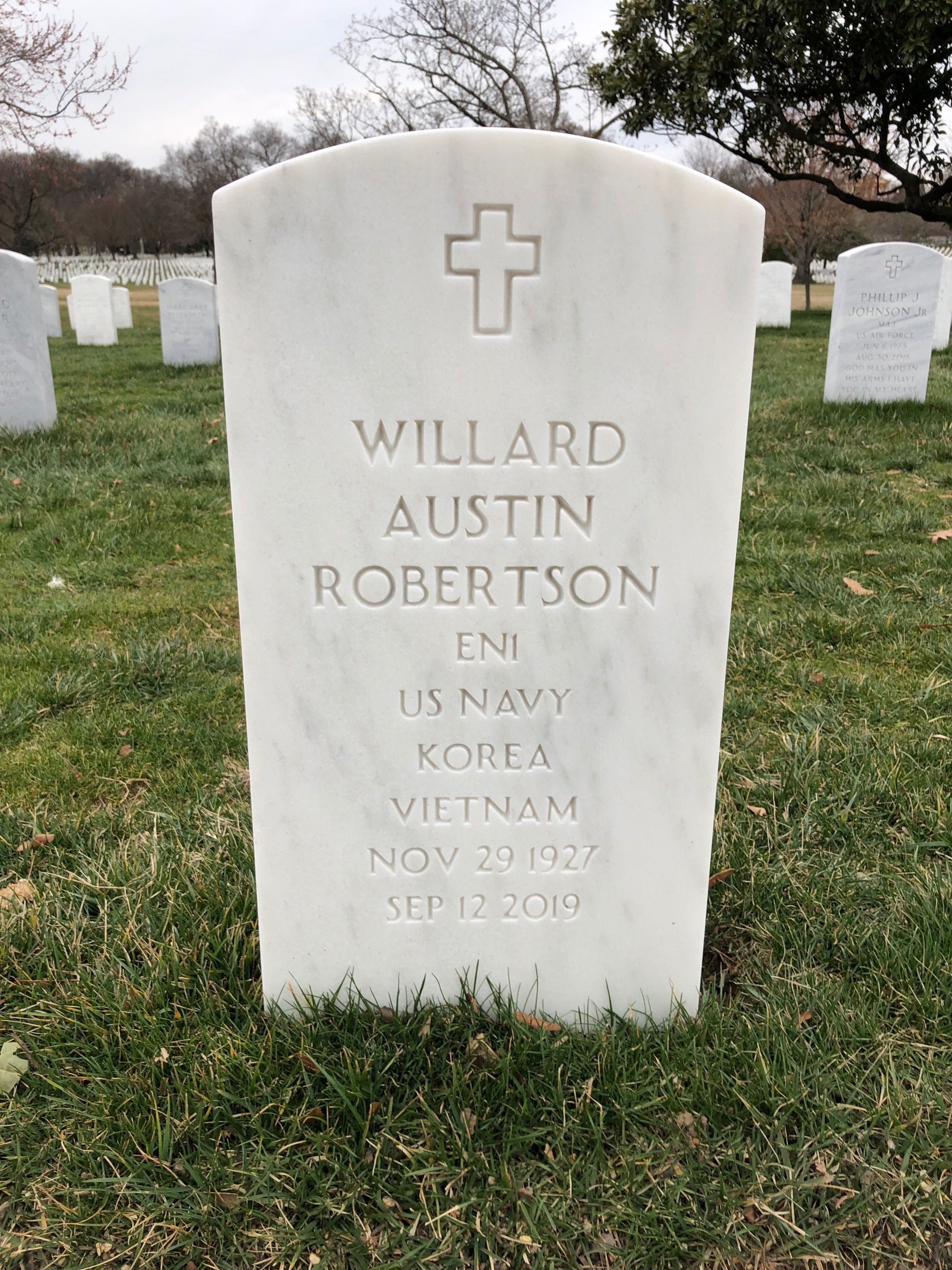 Willard A Robertson
