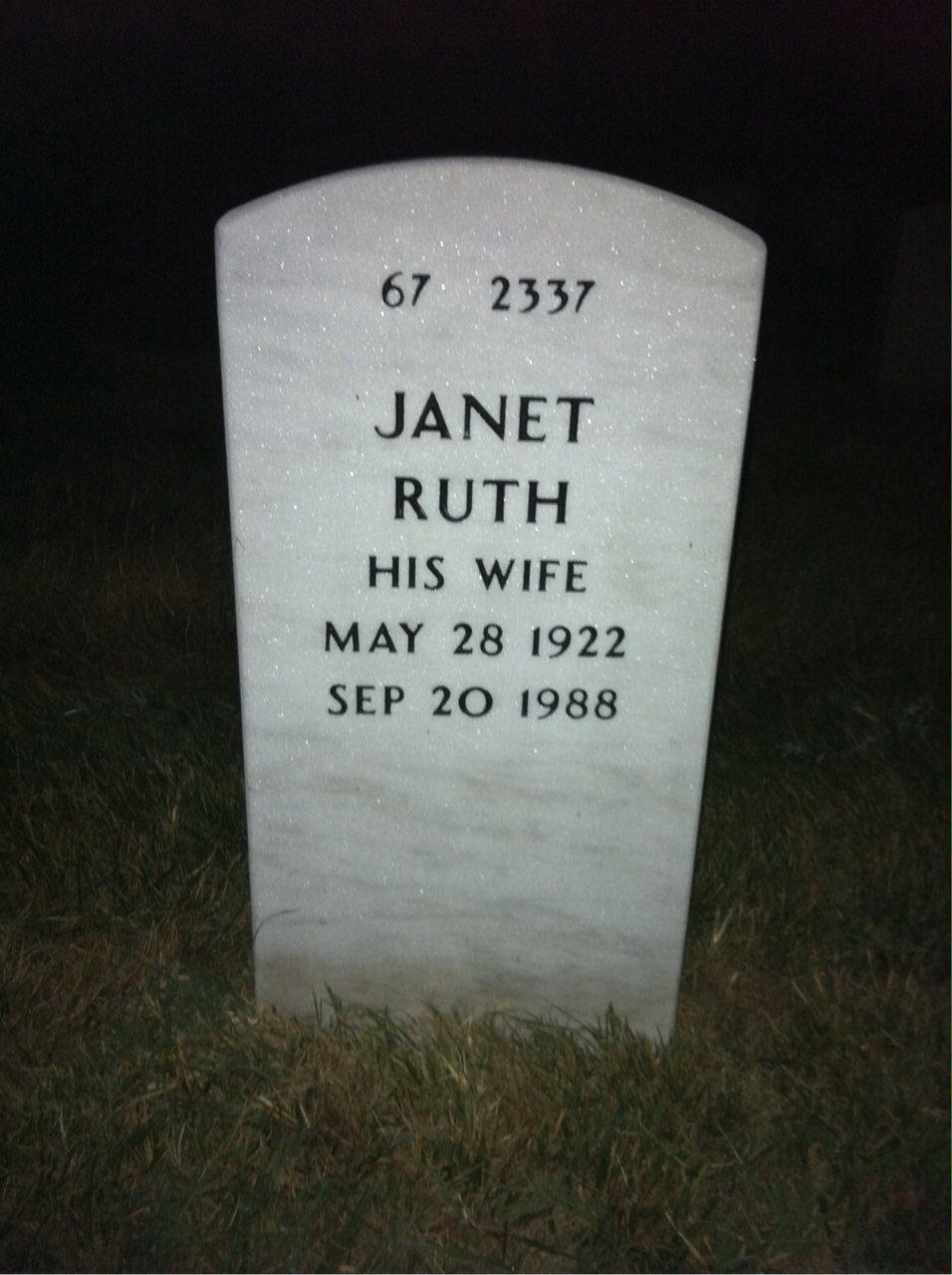 Back of headstone — Jospeh Kulenguski