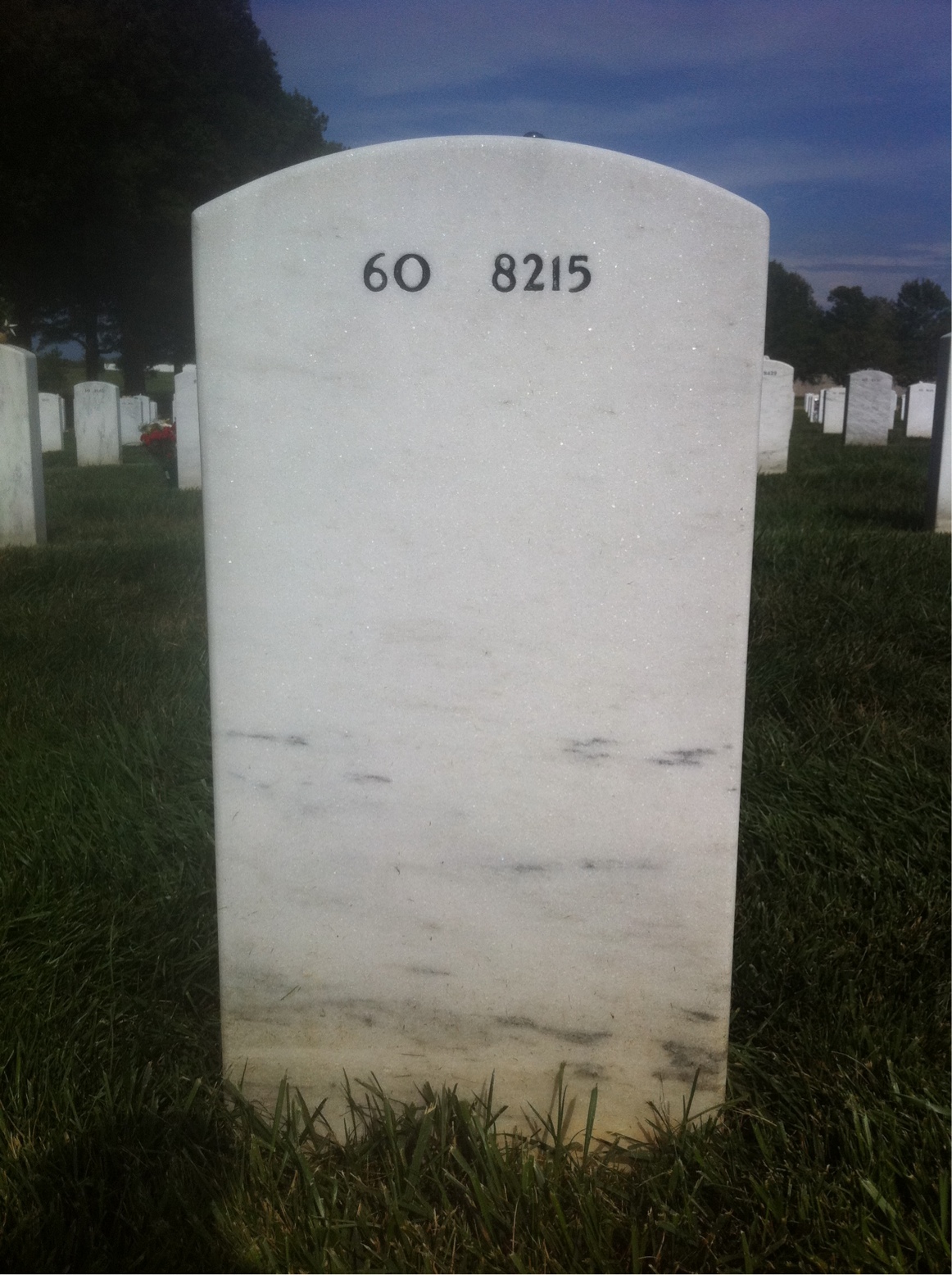 Back of headstone — Edward Heselton