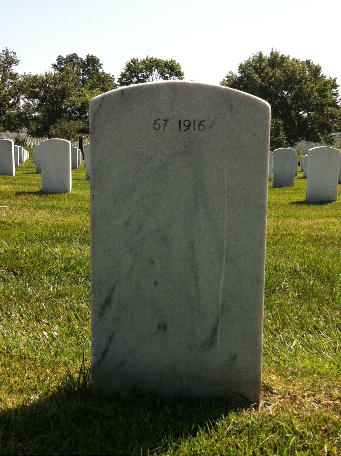 Back of headstone — Richard Cordingley