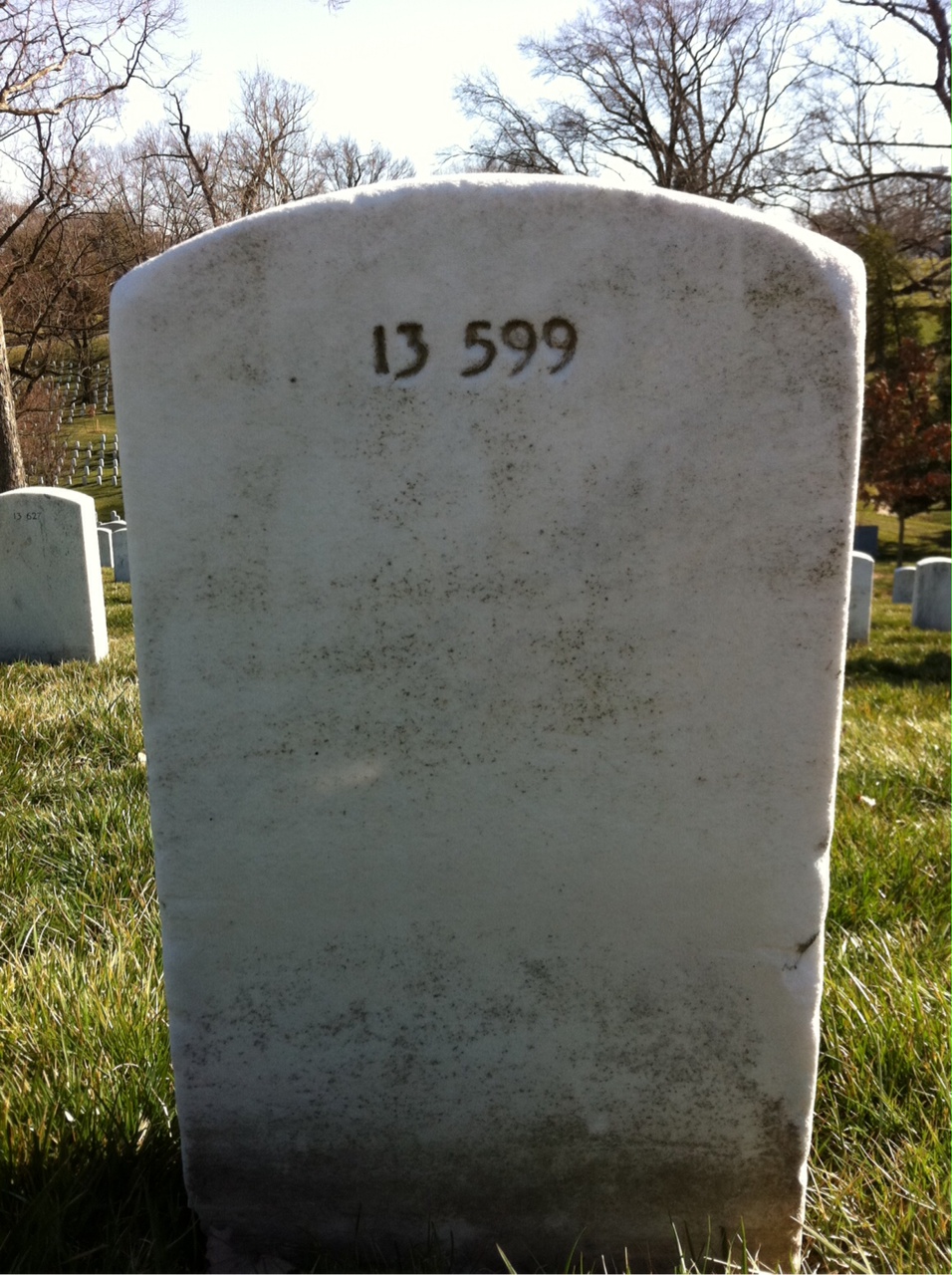 Back of headstone — Paul Akers