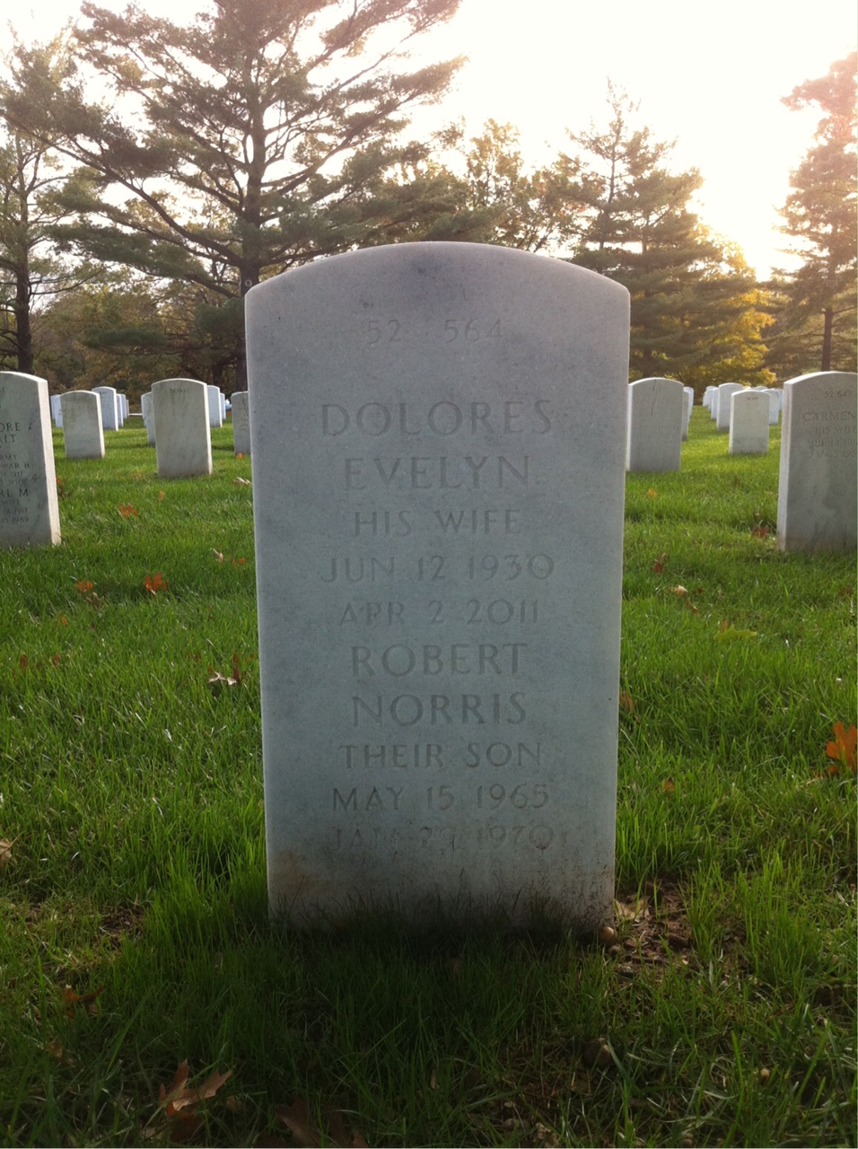Back of headstone — David Porter