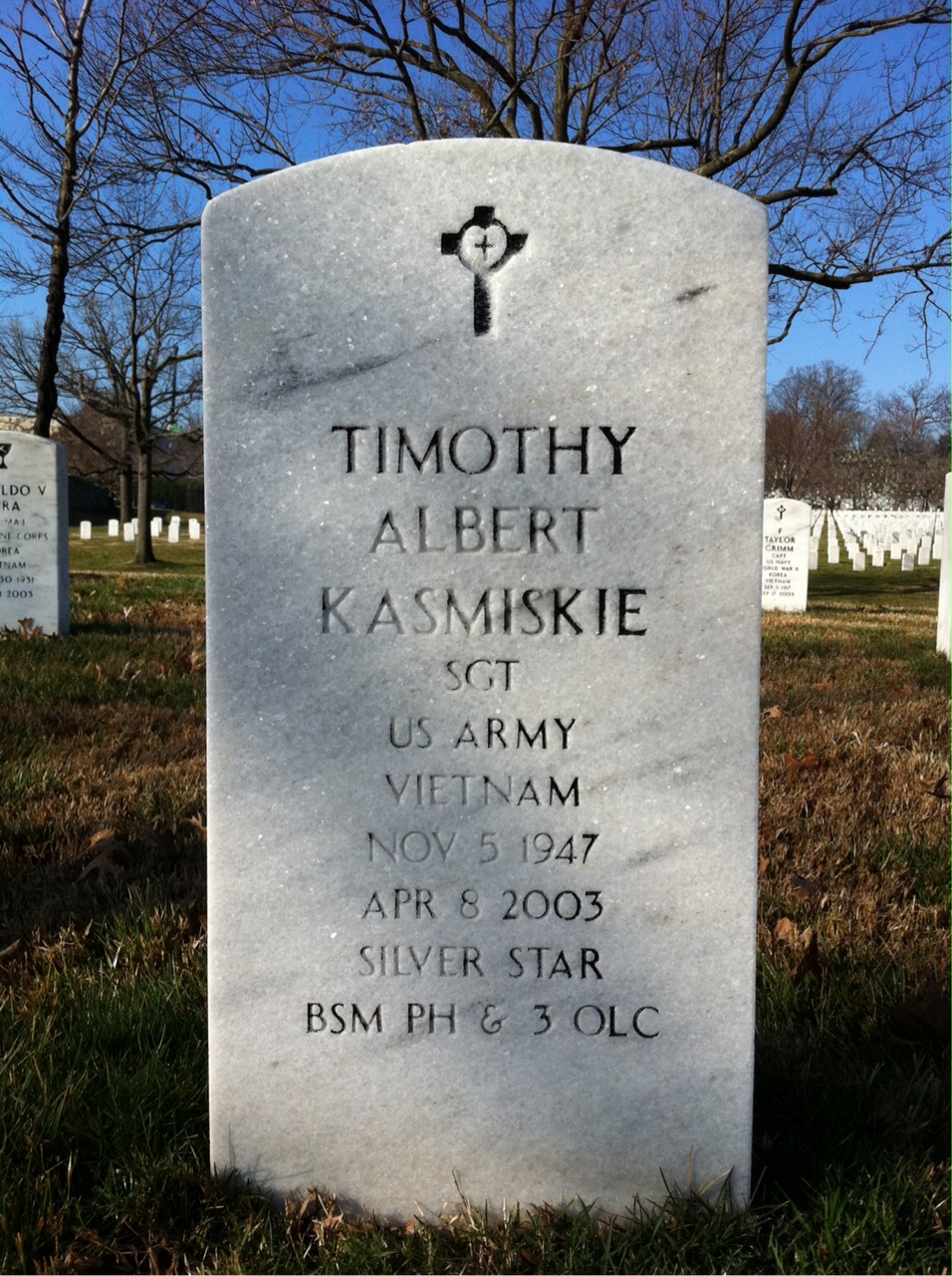 Timothy A Kasmiskie