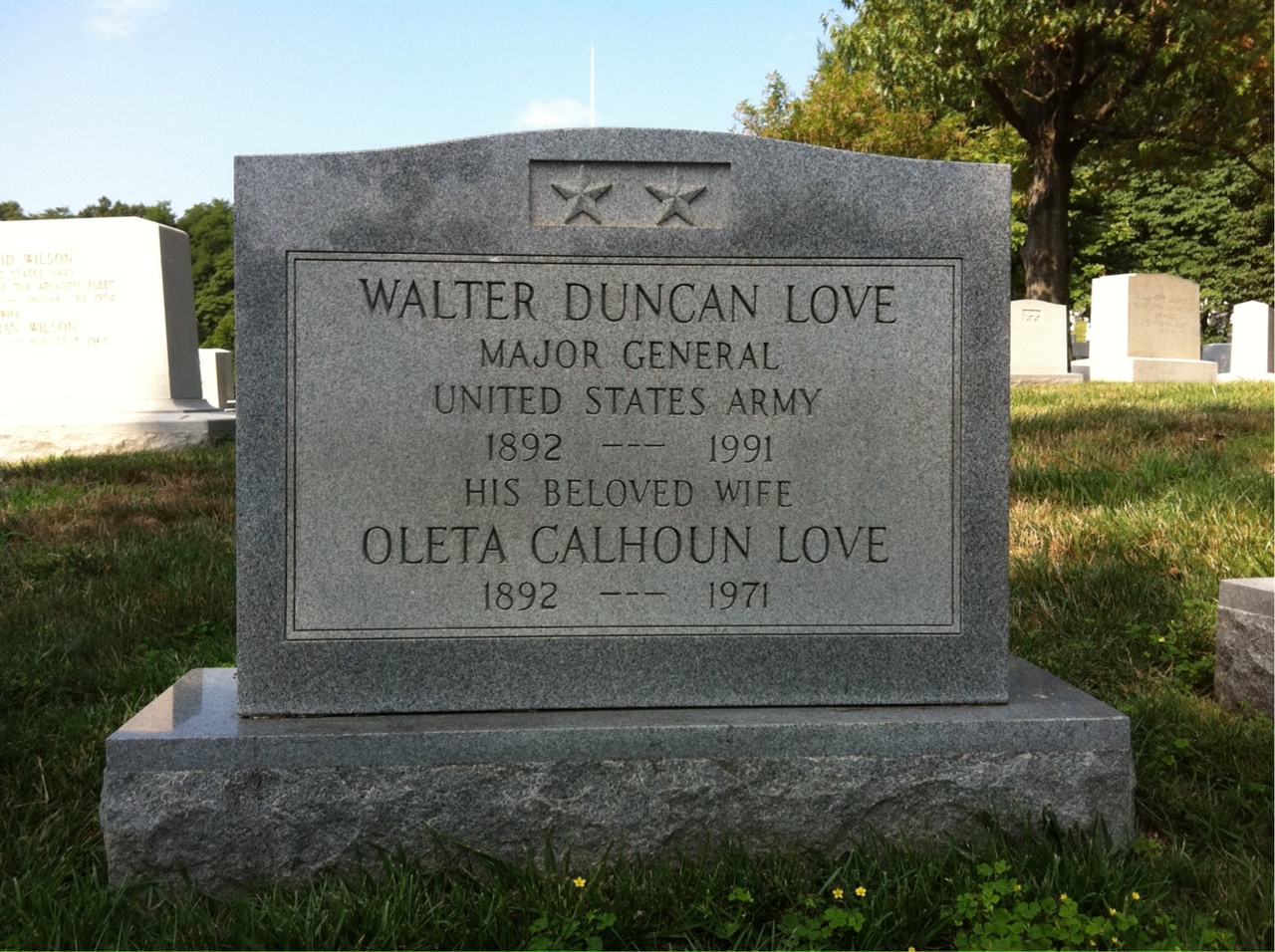 Walter D Love
