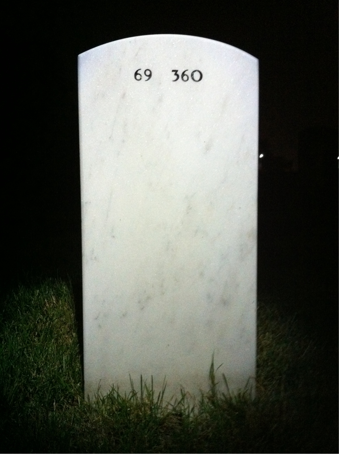 Back of headstone — Shirley Murdaugh