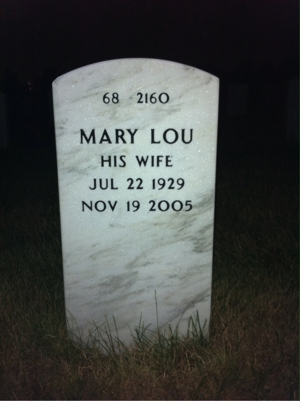 Back of headstone — Rafael Munguia