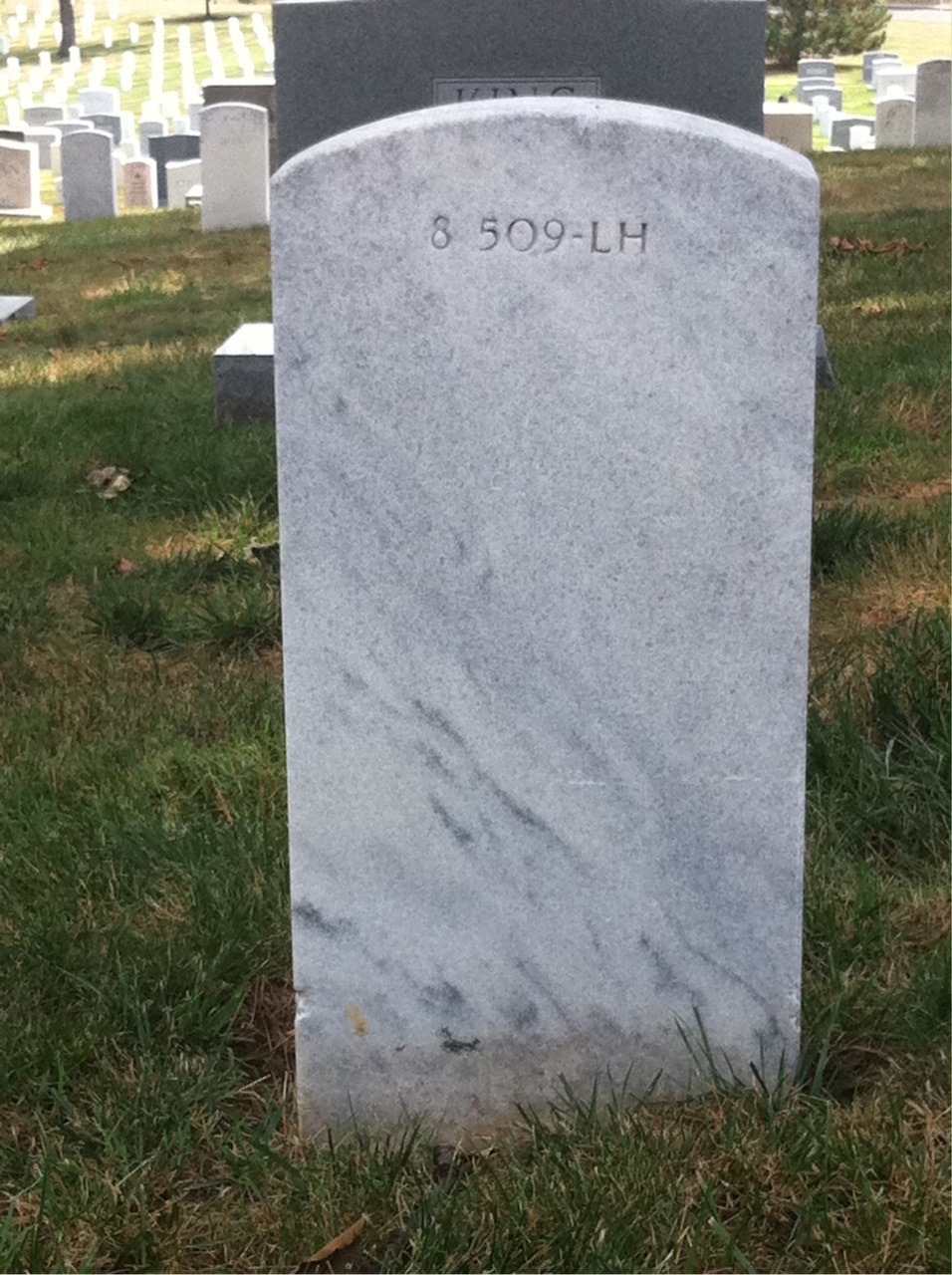 Back of headstone — Maybelle Murphy