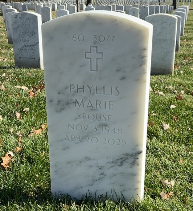 Back of headstone — Victor John White