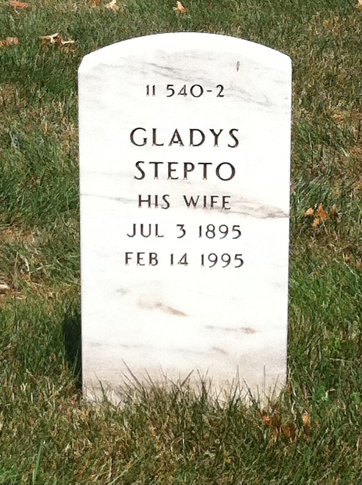 Headstone shared by 2 interments, including George P. Hays