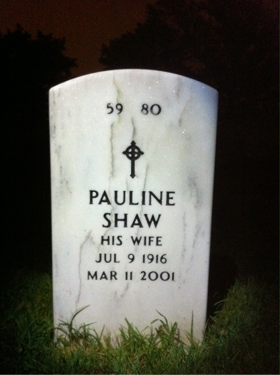 Back of headstone — Richard Belt