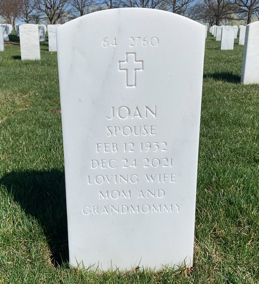 Back of headstone — David Wille