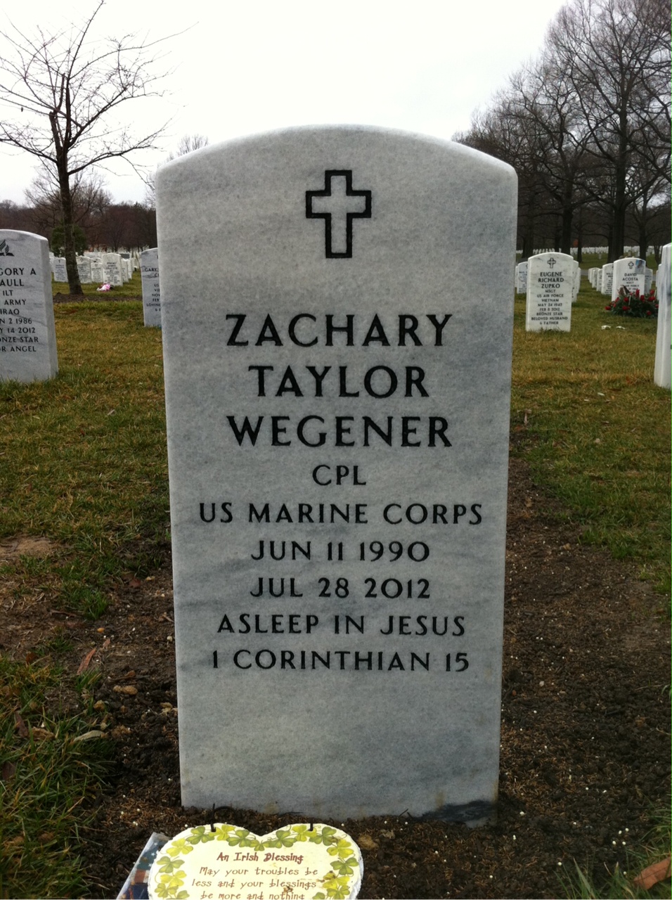 Zachary T Wegener
