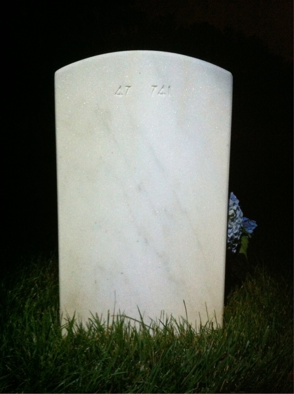 Back of headstone — Wayne M Duncan