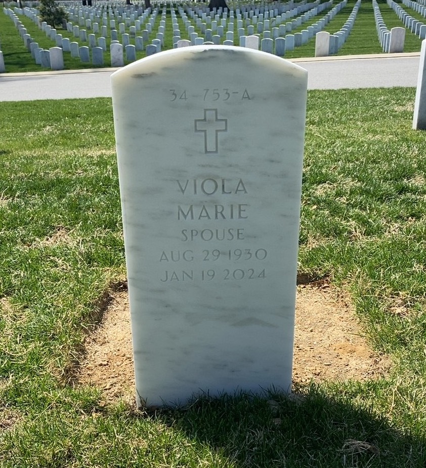 Back of headstone — Robert Kirksey