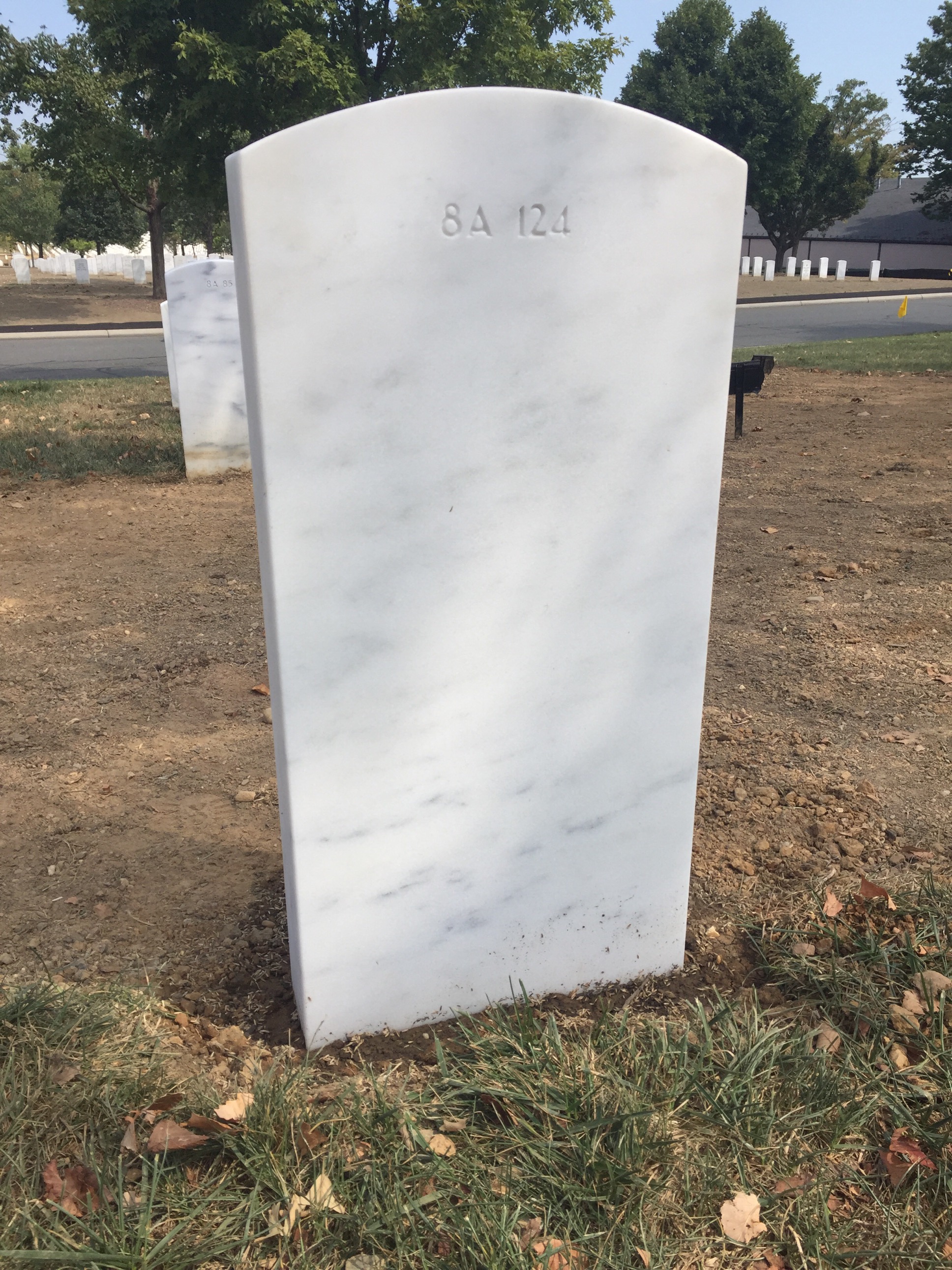 Back of headstone — Nicholas Peter Dimona