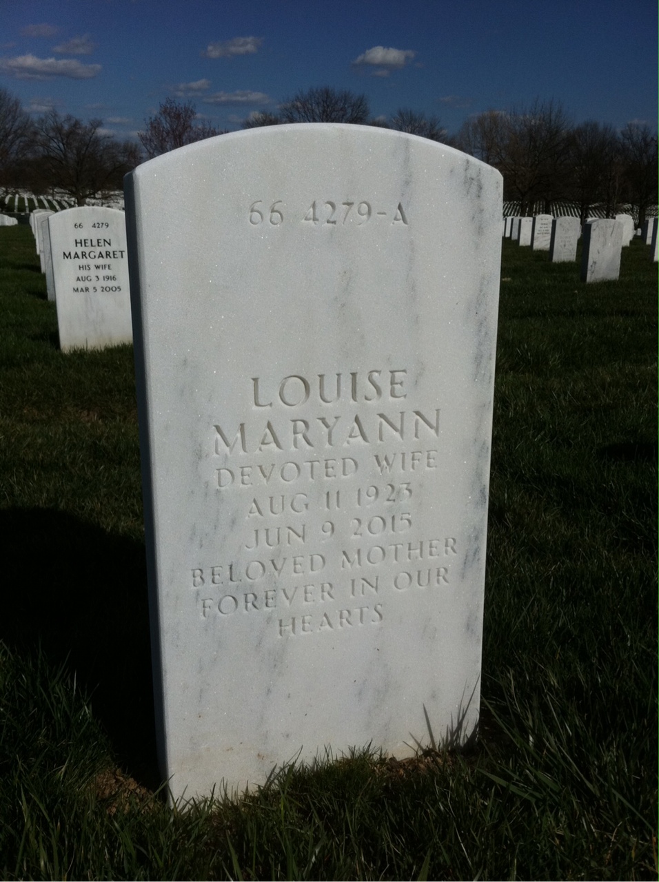 Back of headstone — Joseph Pilitt