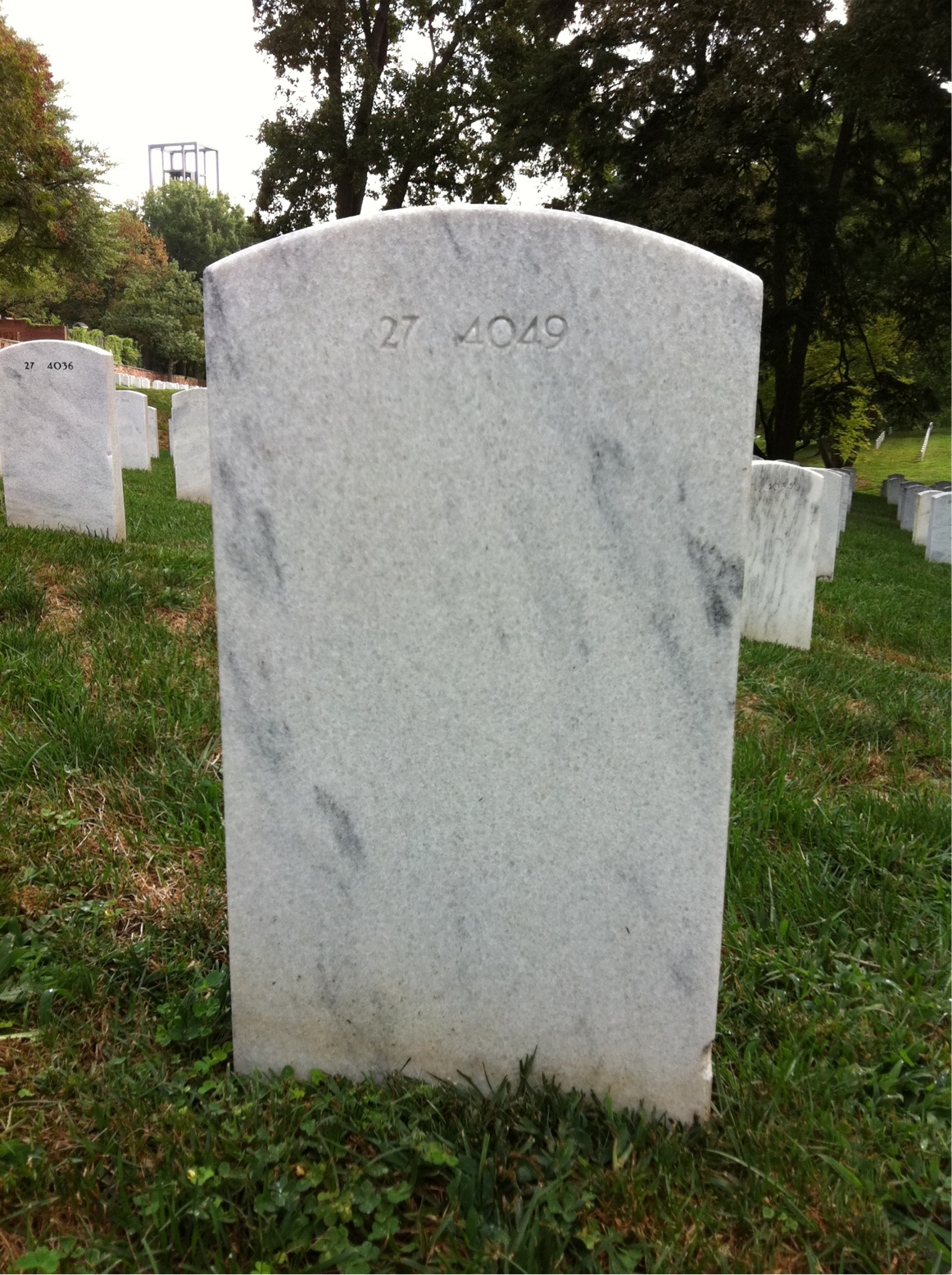 Headstone of Unknown Unknown