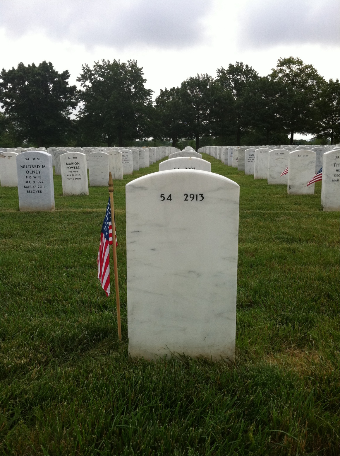 Back of headstone — Thomas Veit