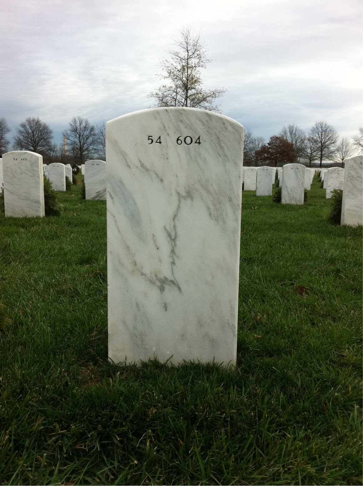 Back of headstone — Norman Wills