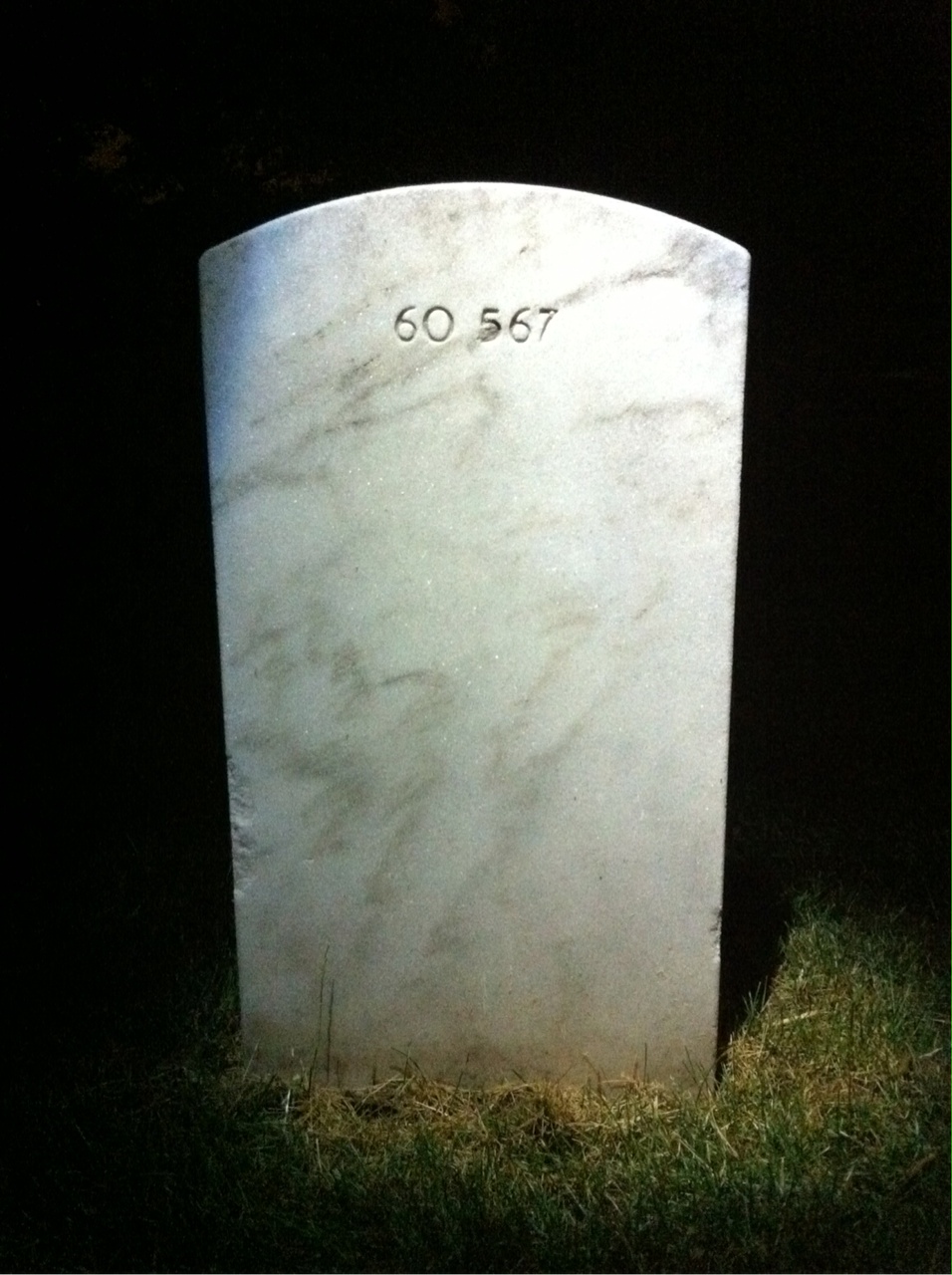 Back of headstone — Francis Aylward