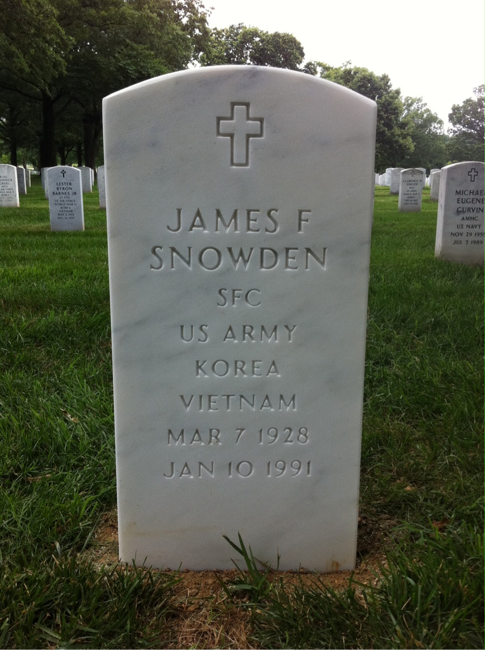 James F Snowden