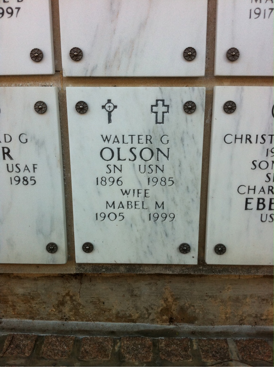 Walter G Olson