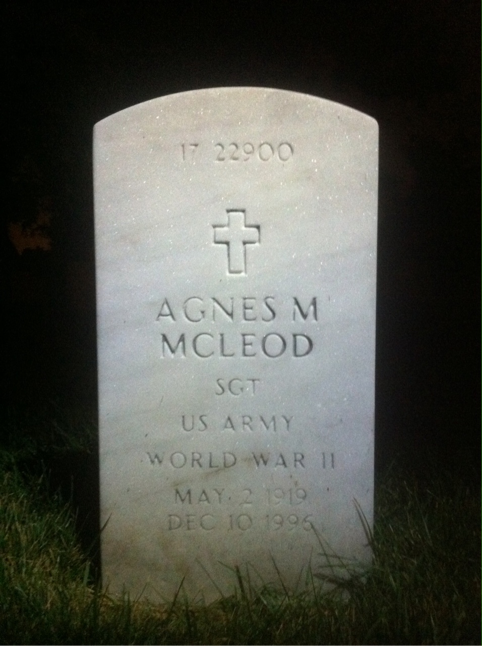 Back of headstone — James Morgan