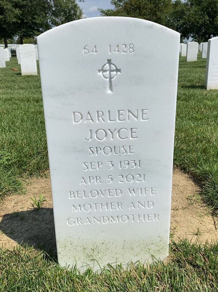 Back of headstone — Charles Lanphere