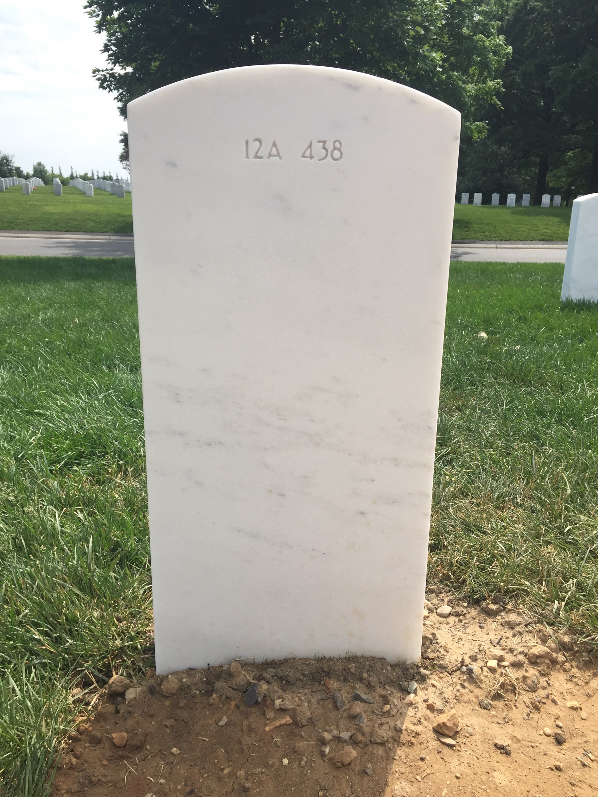 Back of headstone — Thomas Harvey Hood