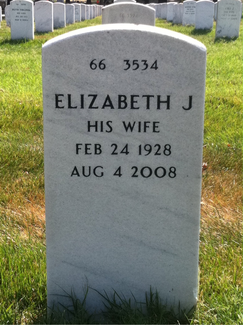 Back of headstone — Robert Mcbeth