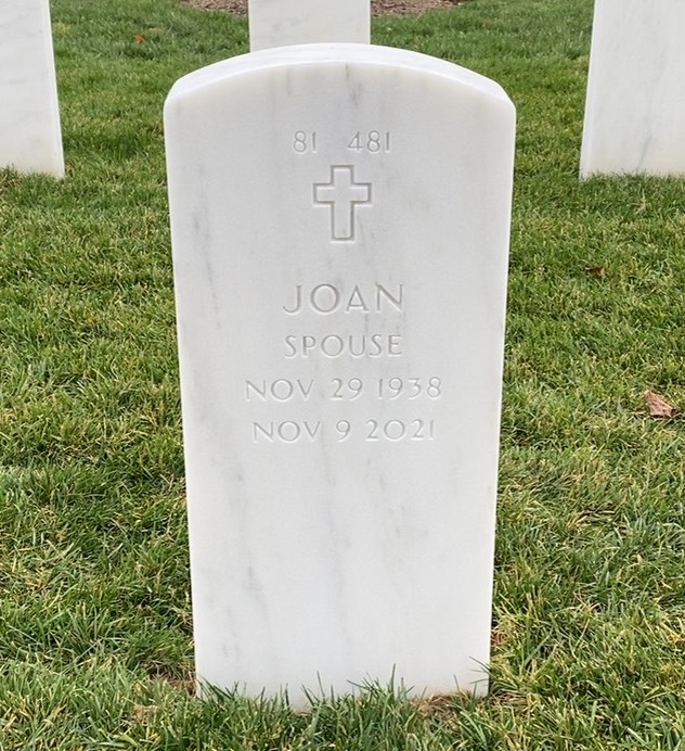 Back of headstone — David Williams