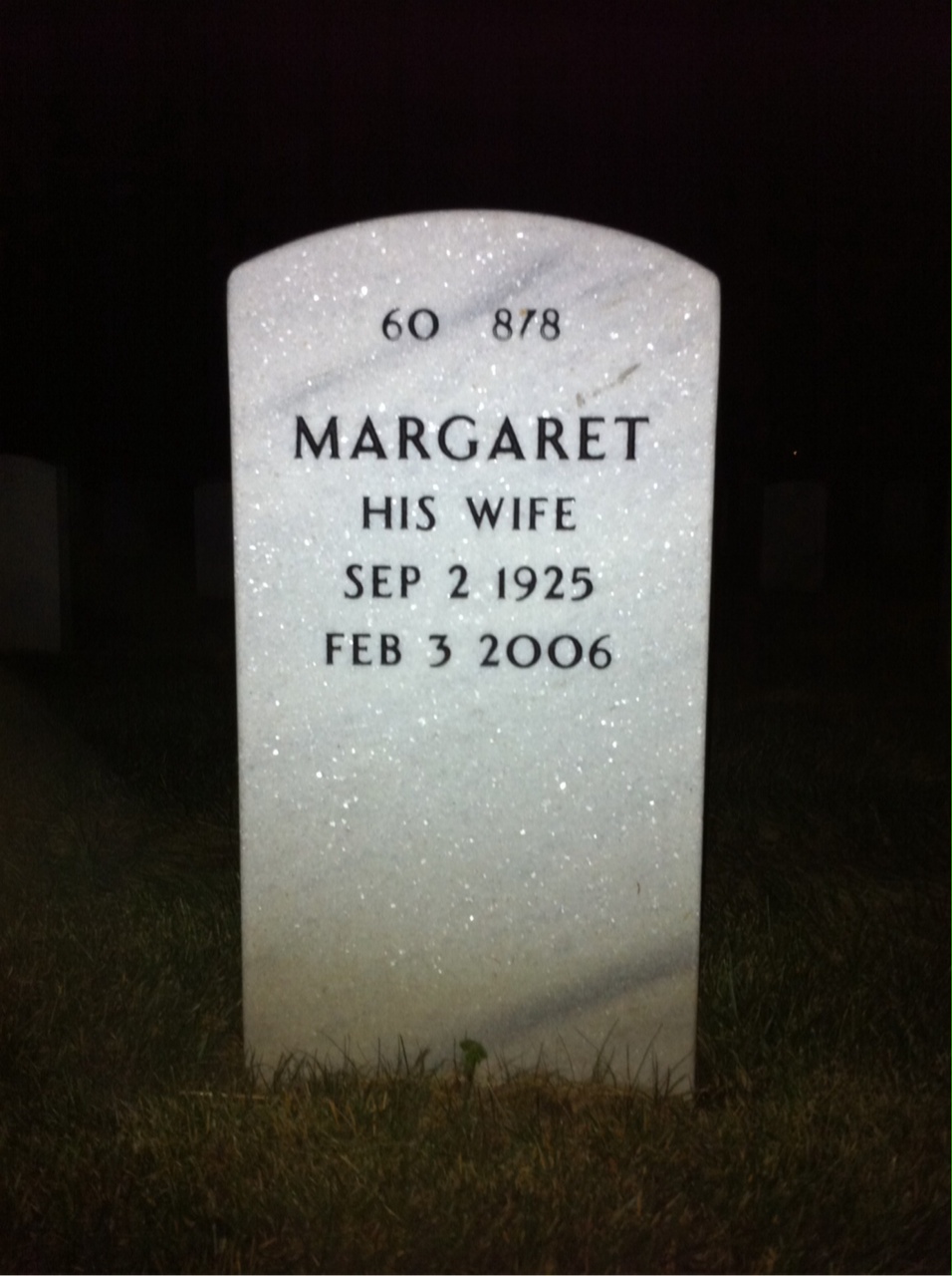 Back of headstone — Frederick Mcdermott