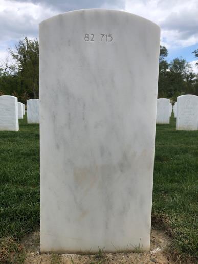 Back of headstone — Timothy Dwayne Howerton