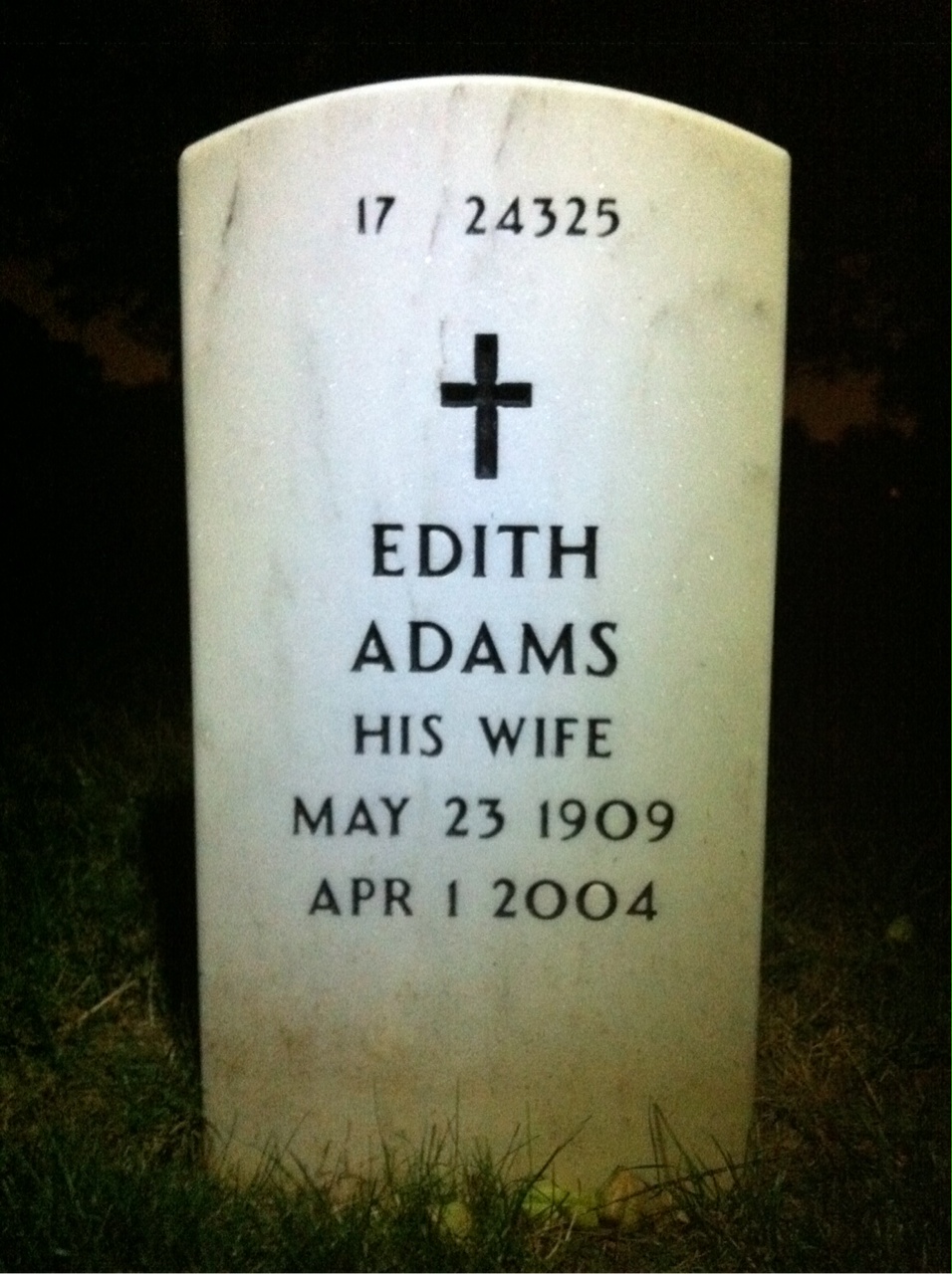 Back of headstone — William Higgs