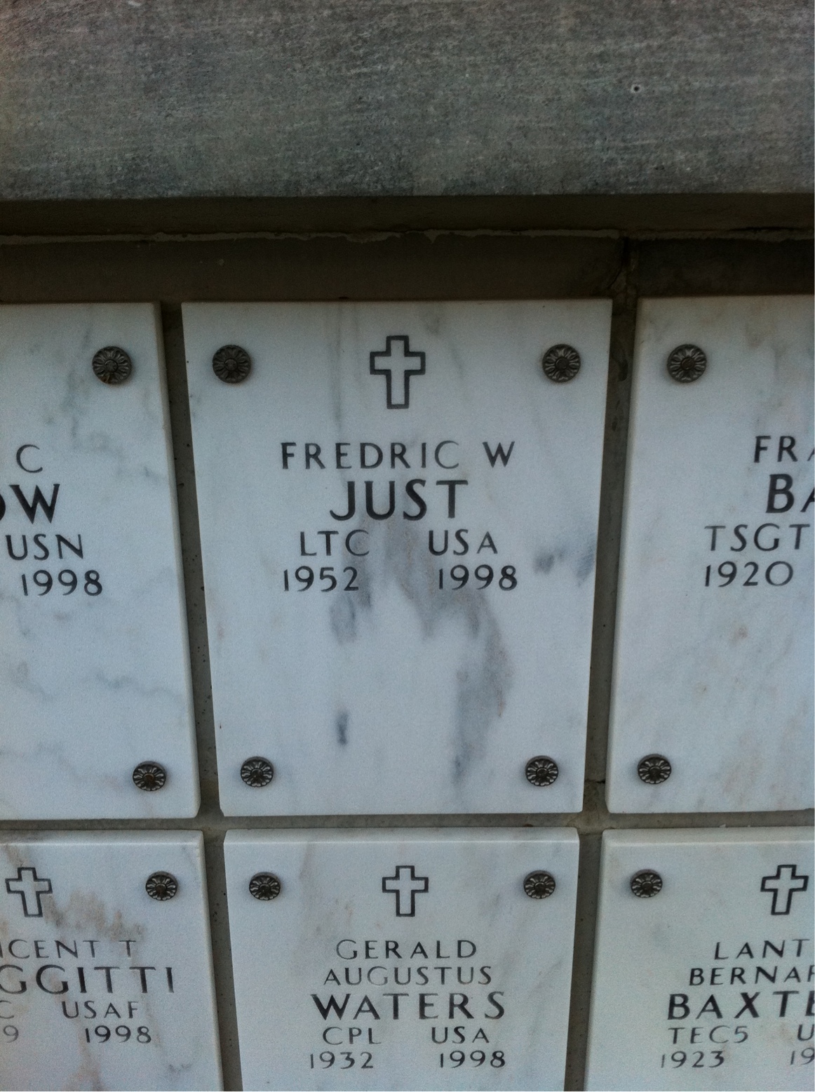 Fredric W Just