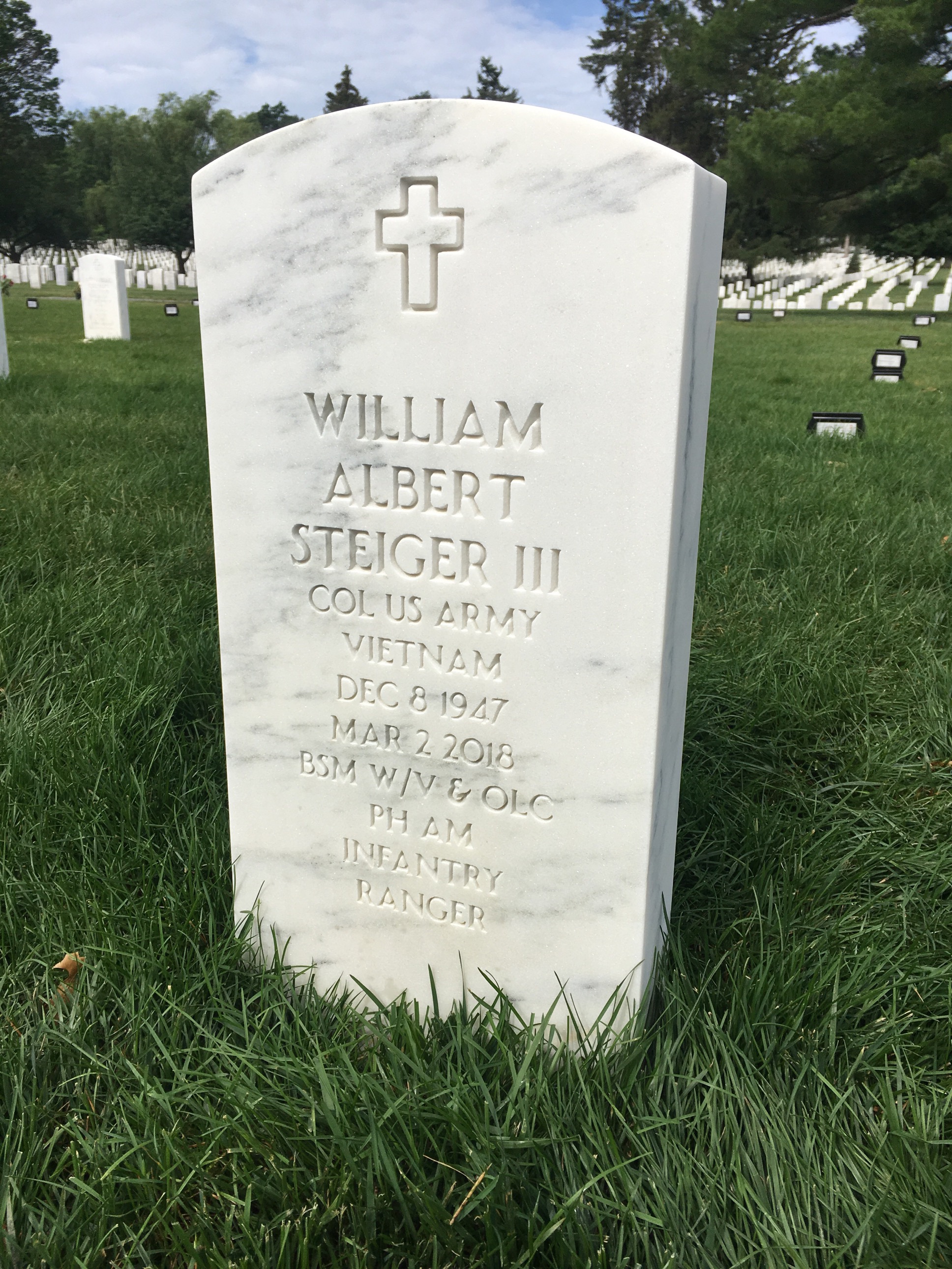 William A Steiger