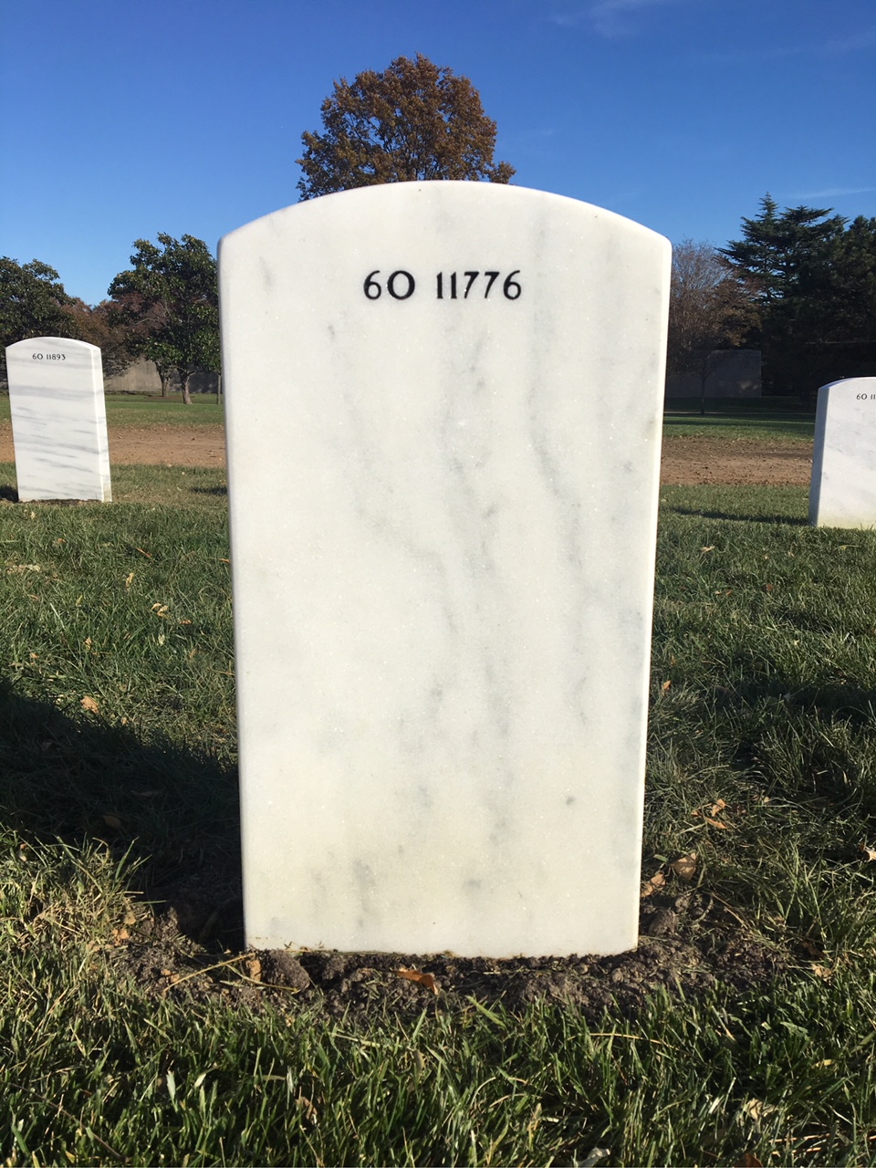 Back of headstone — Joseph Murray
