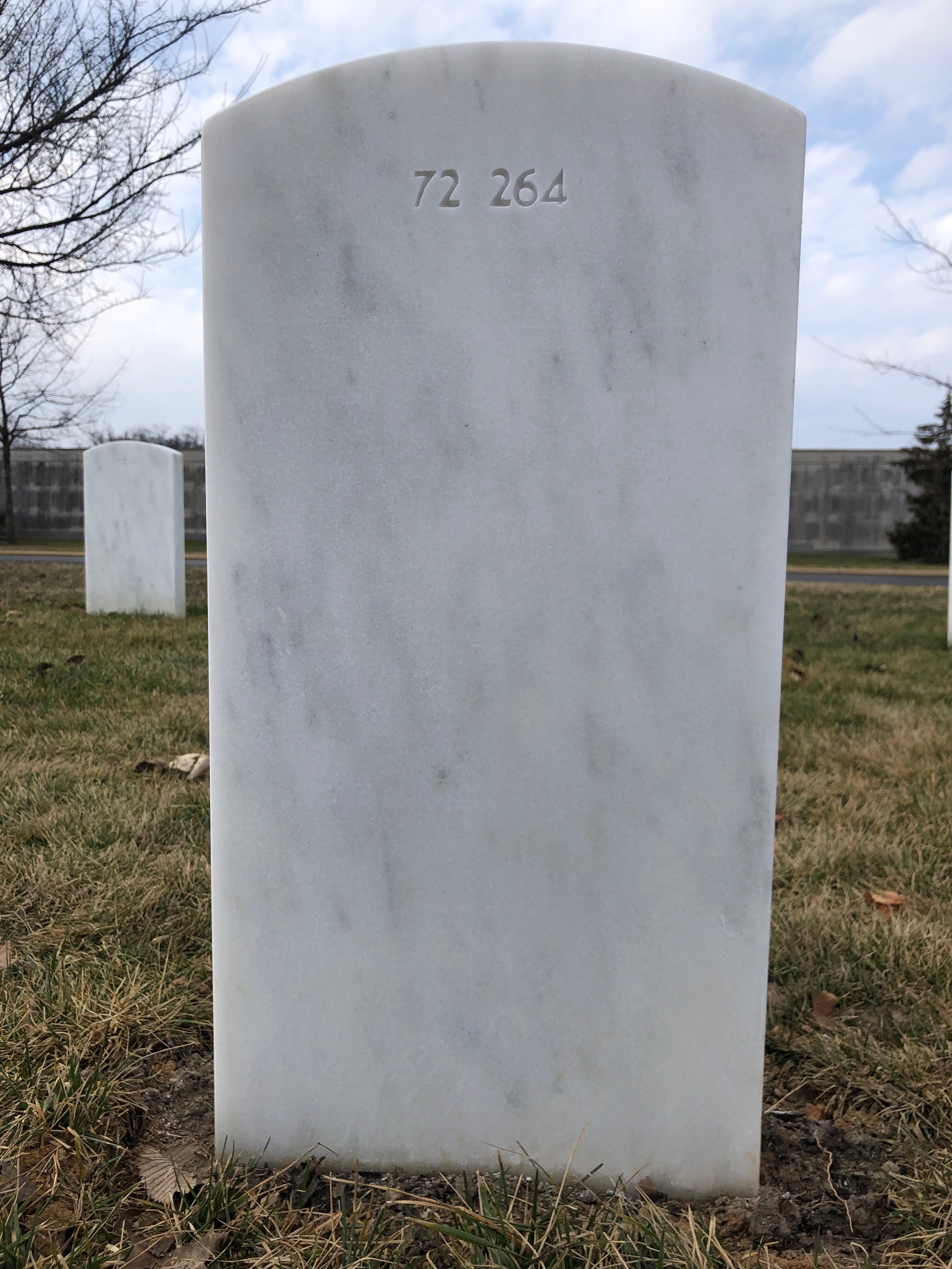 Back of headstone — Thomas Elroy Butler