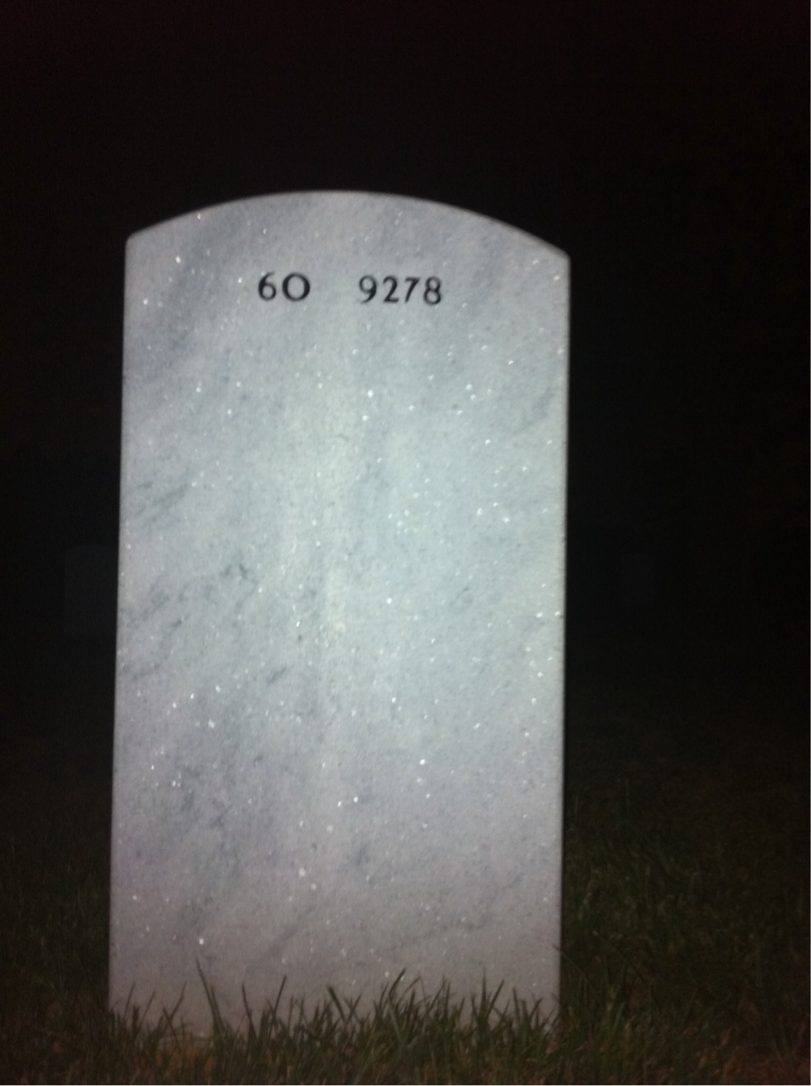 Back of headstone — Kemper Mills