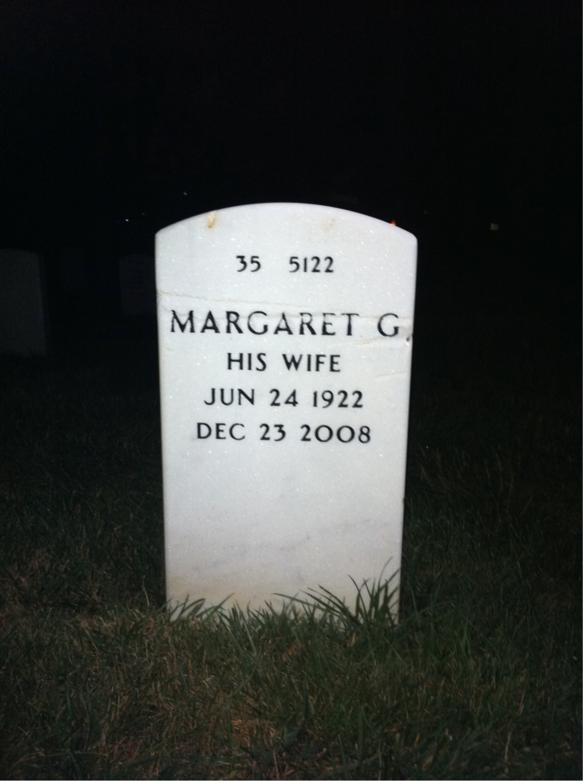 Back of headstone — Jewett Phillips