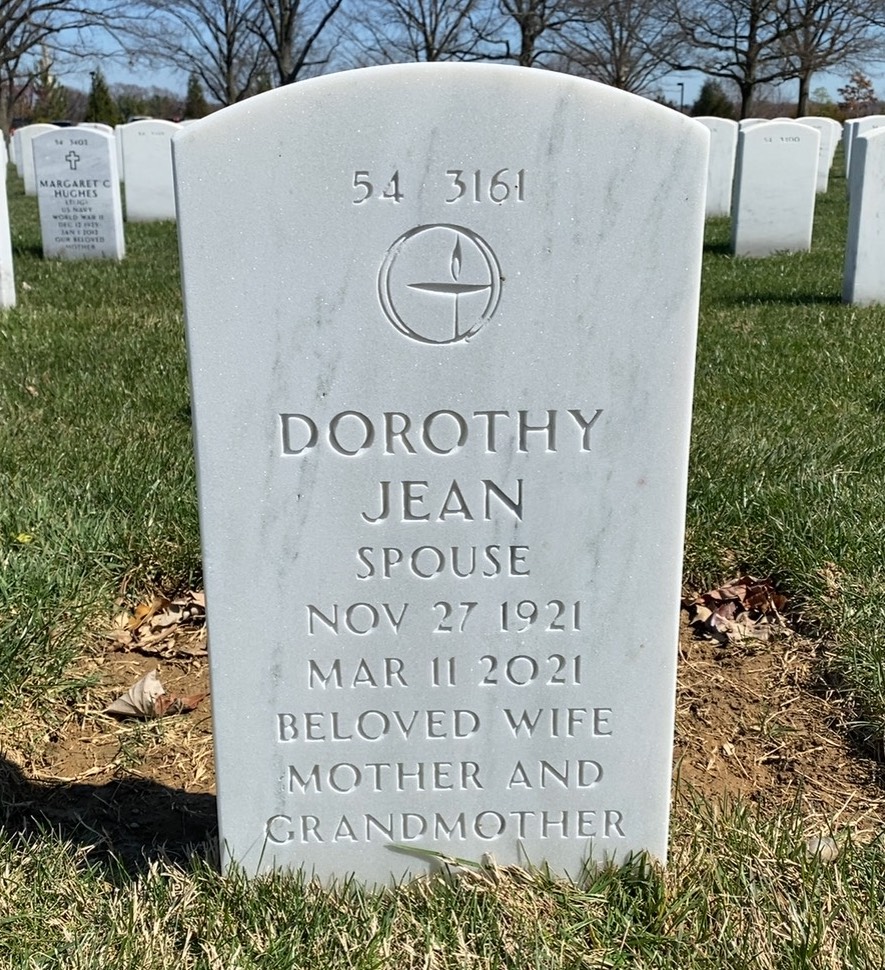 Back of headstone — Paul Kenney