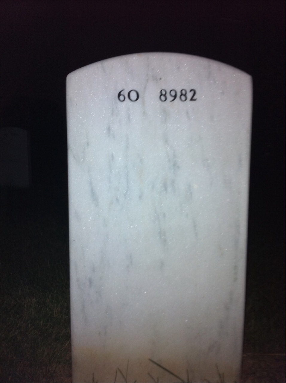 Back of headstone — Joseph Boylan