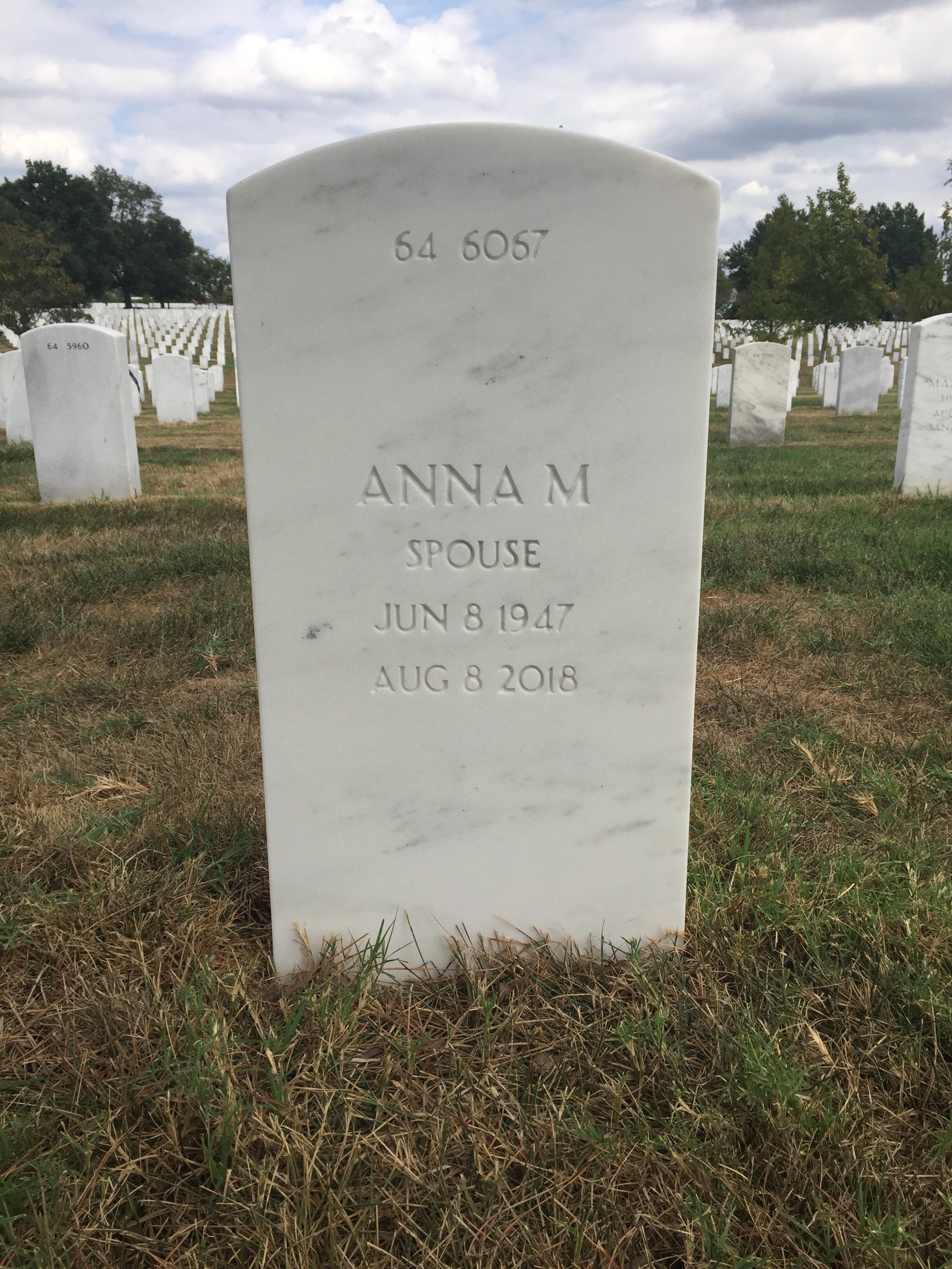 Back of headstone — Robert Evans