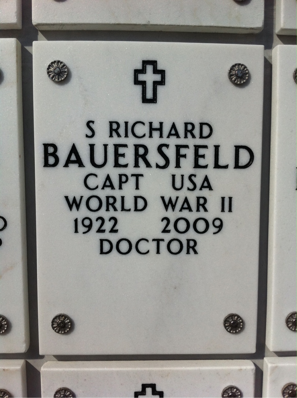 Samuel R Bauersfeld