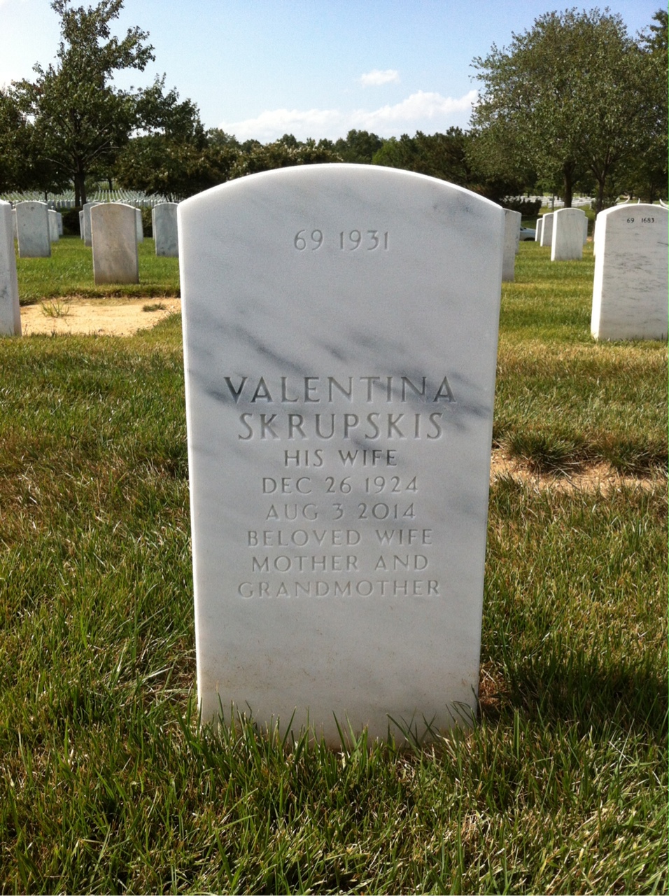 Back of headstone — Robert Hugg