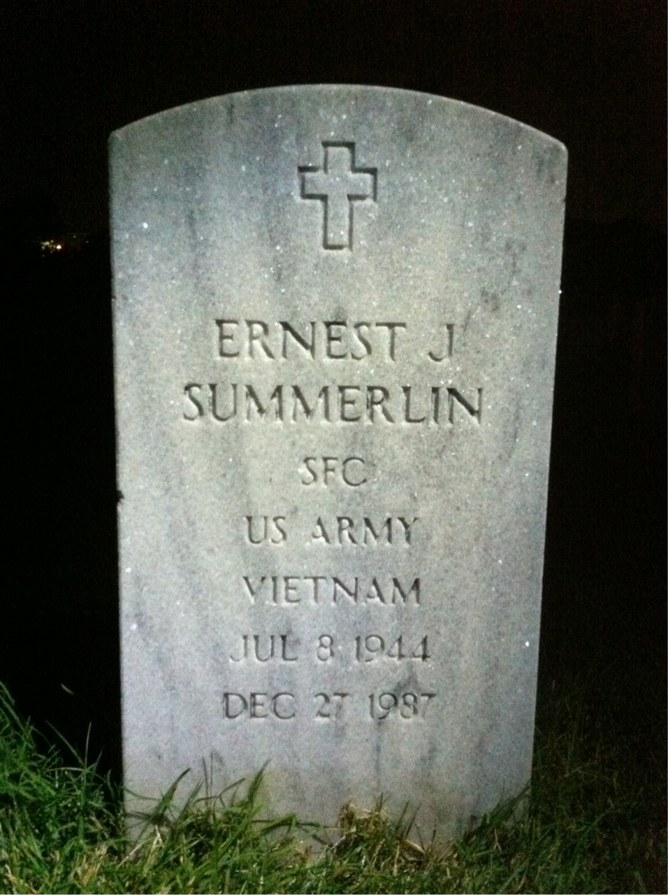 Ernest J Summerlin