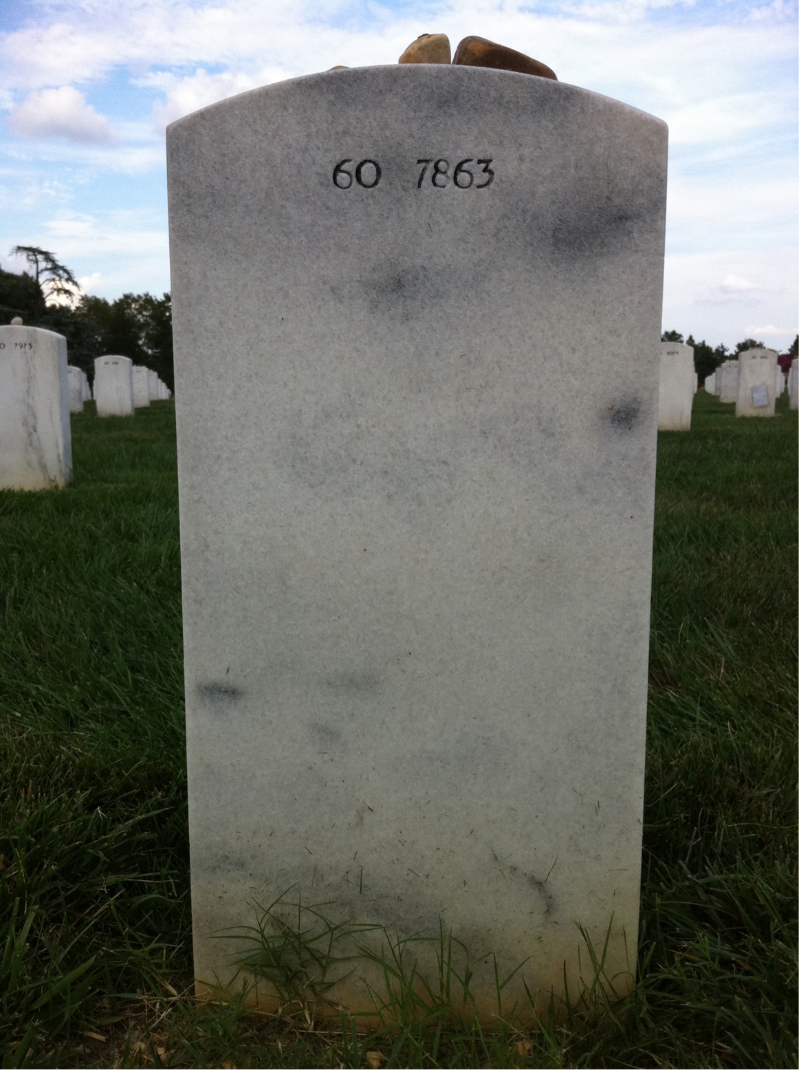 Back of headstone — Nino Dugue Livaudais