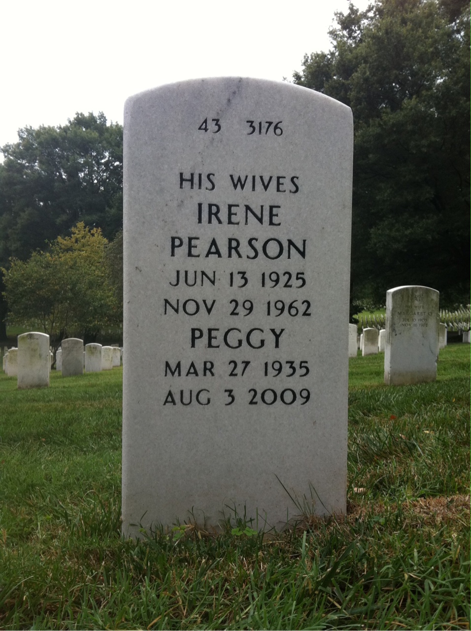 Back of headstone — John Jackson