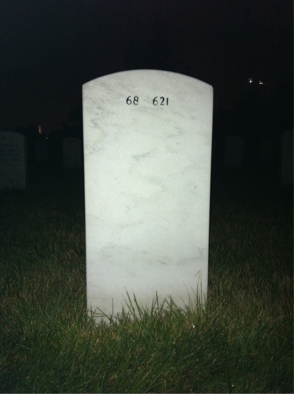 Back of headstone — Robert Phipps