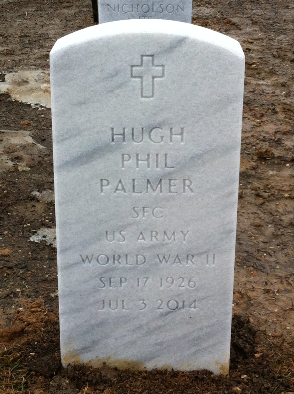 Hugh P Palmer